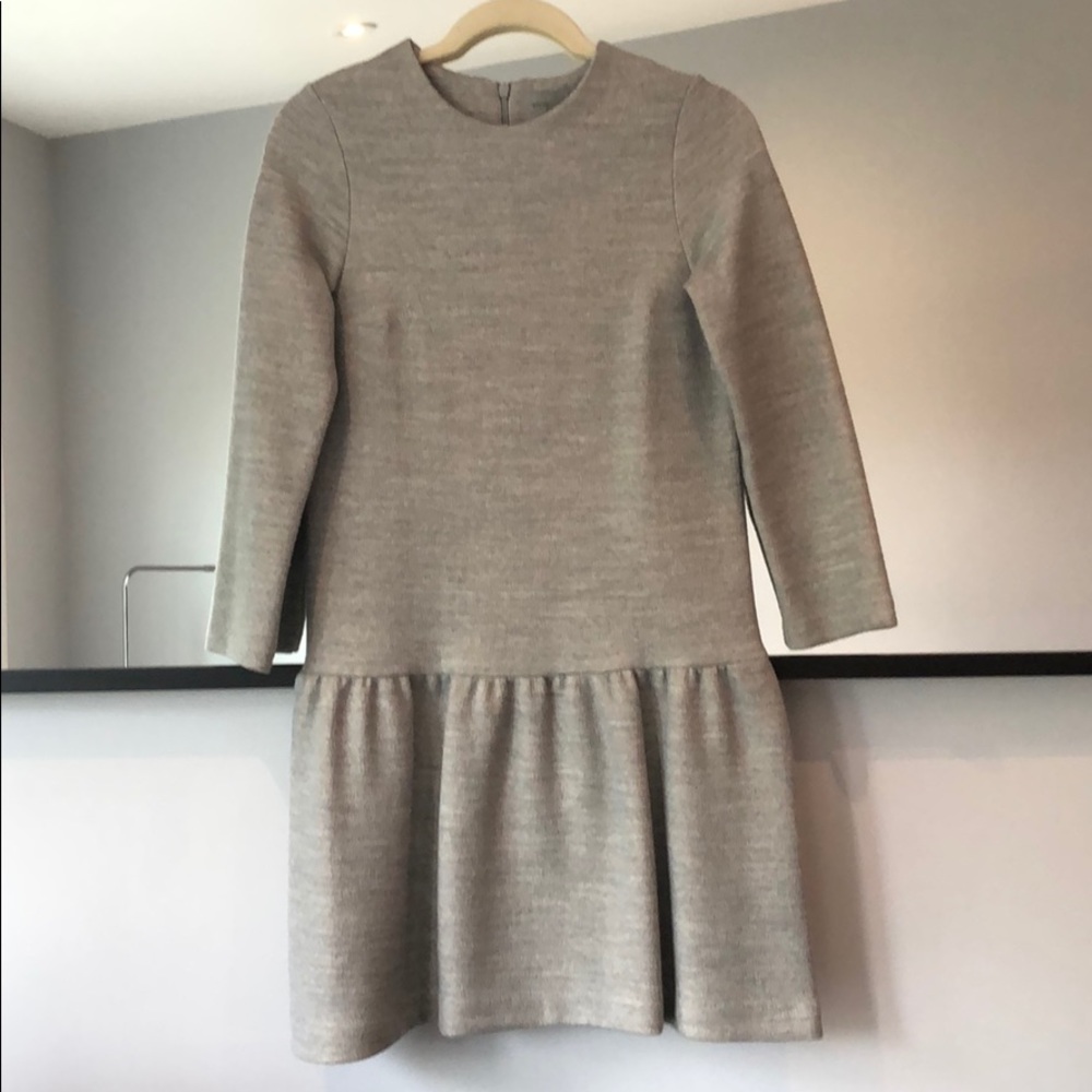 COS wool & cotton blend dress size XS
